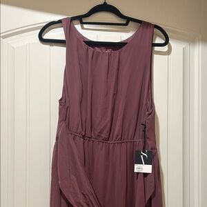 NWT Simply Vera Vera Wang Plum Maxi Dress